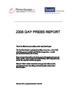 Press Report 2008